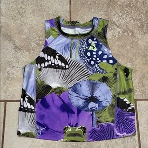 Nike’s ACG Purple and Green Floral Tank Top